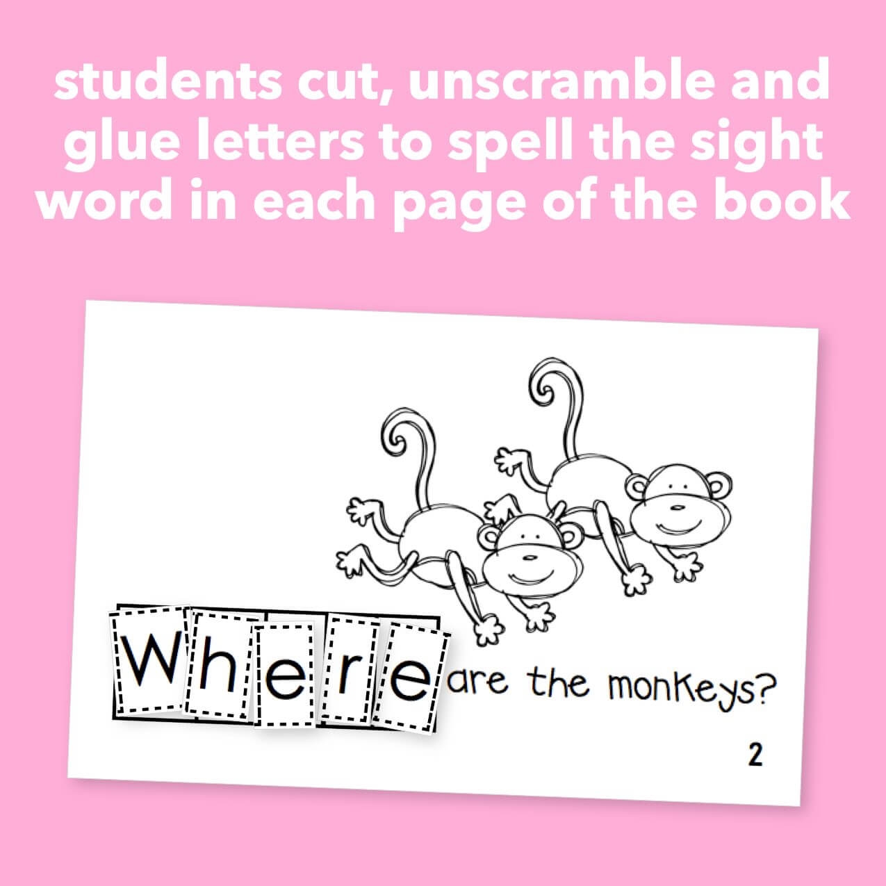 Zoo Theme Emergent Reader Where Are The Animals Sight Word Book Kinder Craze