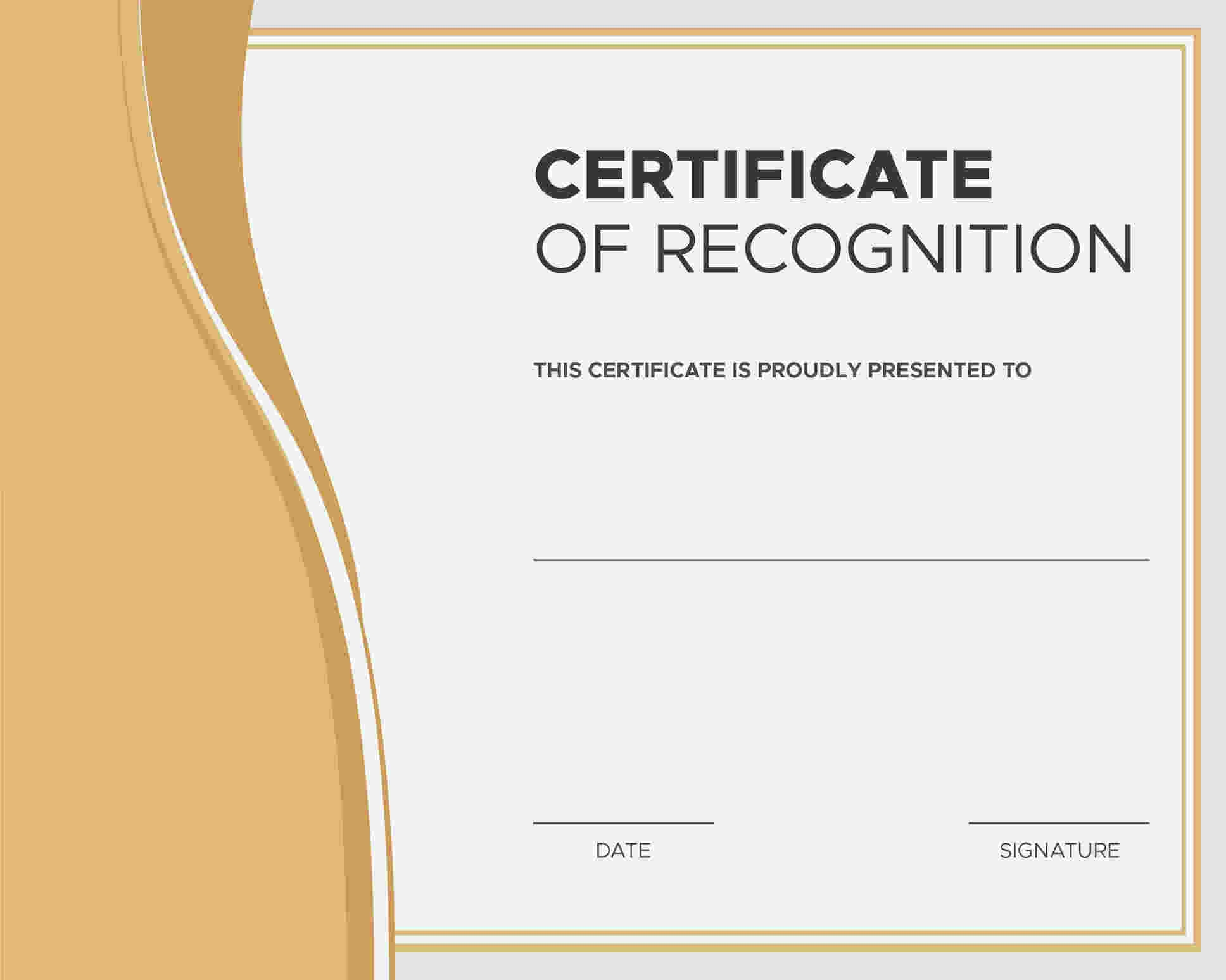Free Printable Employee Recognition Certificates