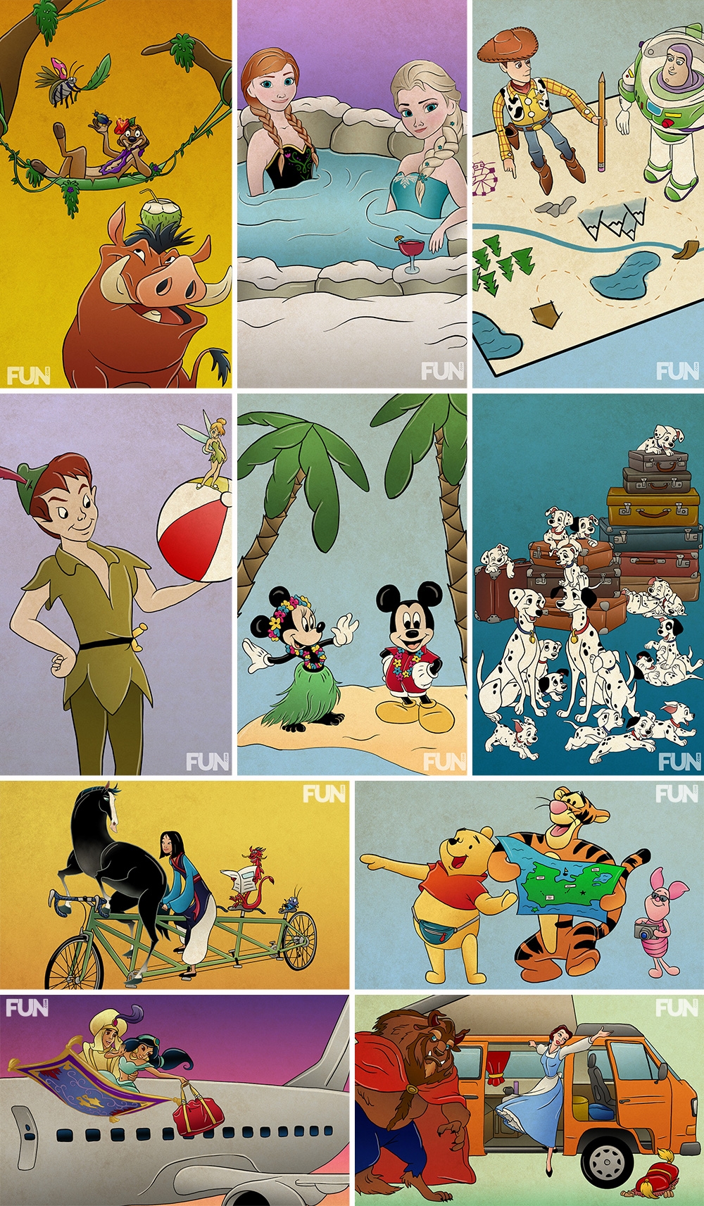 10 Disney Themed Luggage Tags For Disney Fanatics Printables FUN Blog