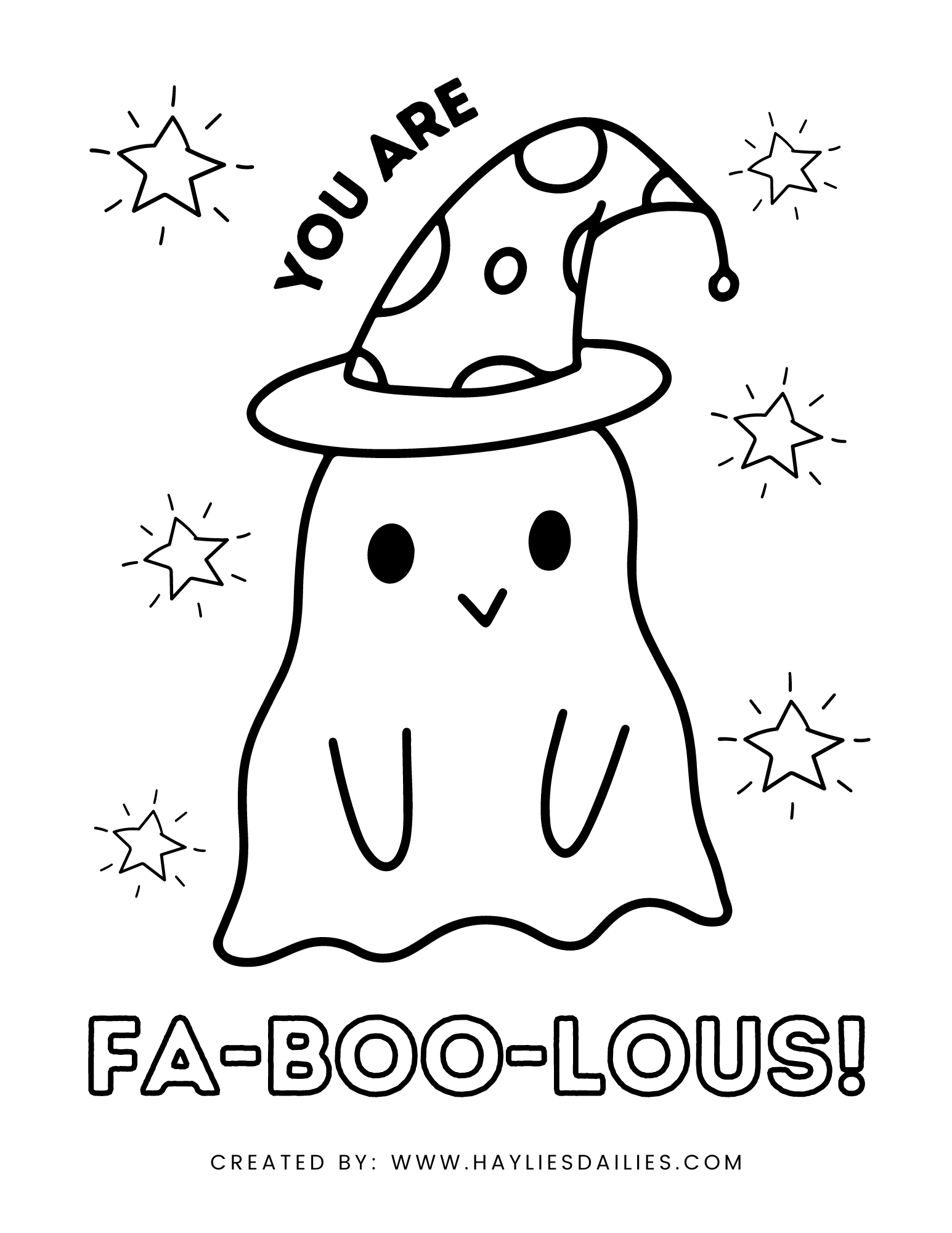 Free Coloring Pages Halloween Printable