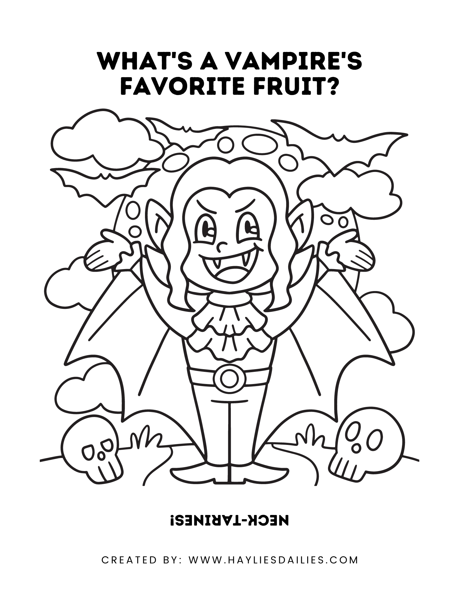 14 Free Printable Halloween Coloring And Activity Pages For Kids Haylie s Dailies