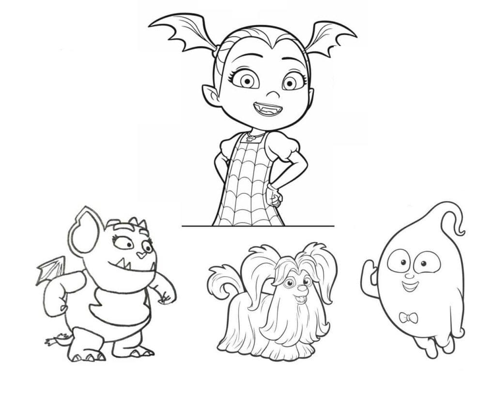 Free Vampirina Printables