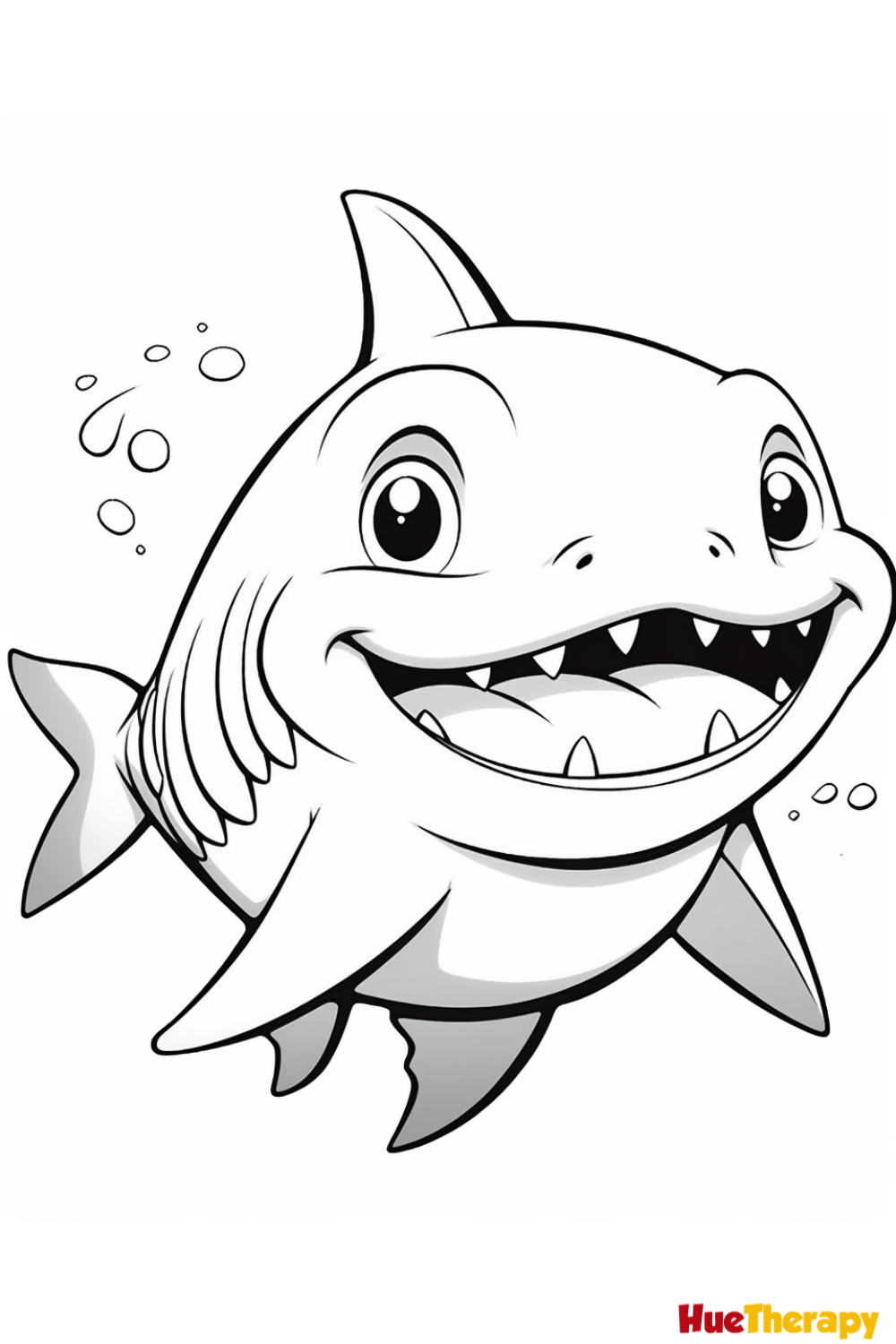 16 Free Printable Shark Coloring Pages For Kids