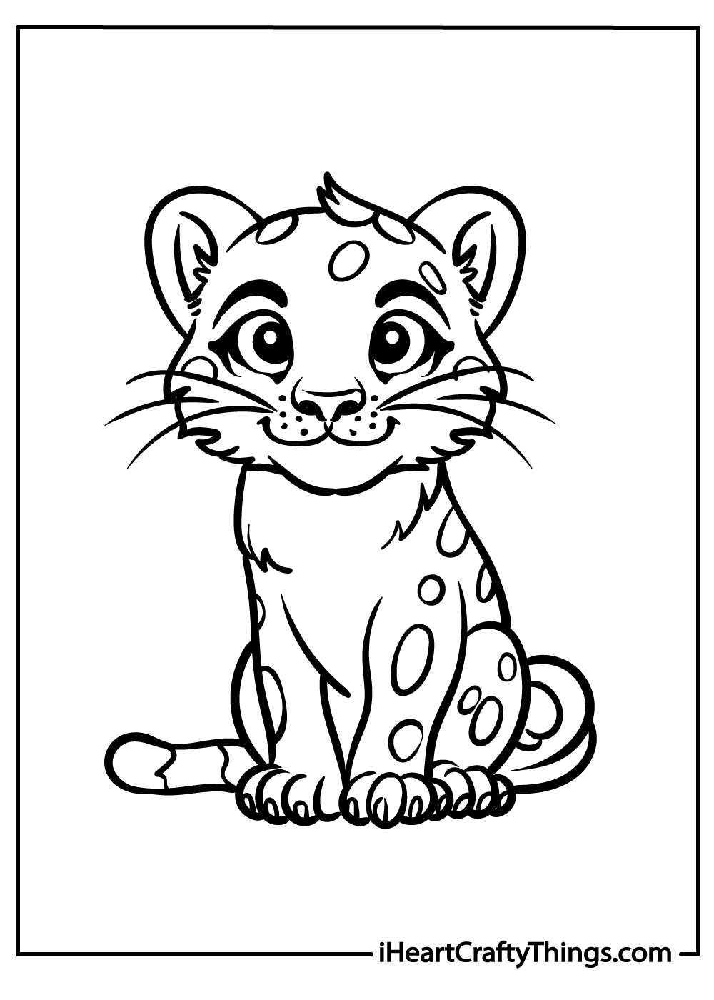 19 Leopards Coloring Pages 100 Free Printables 