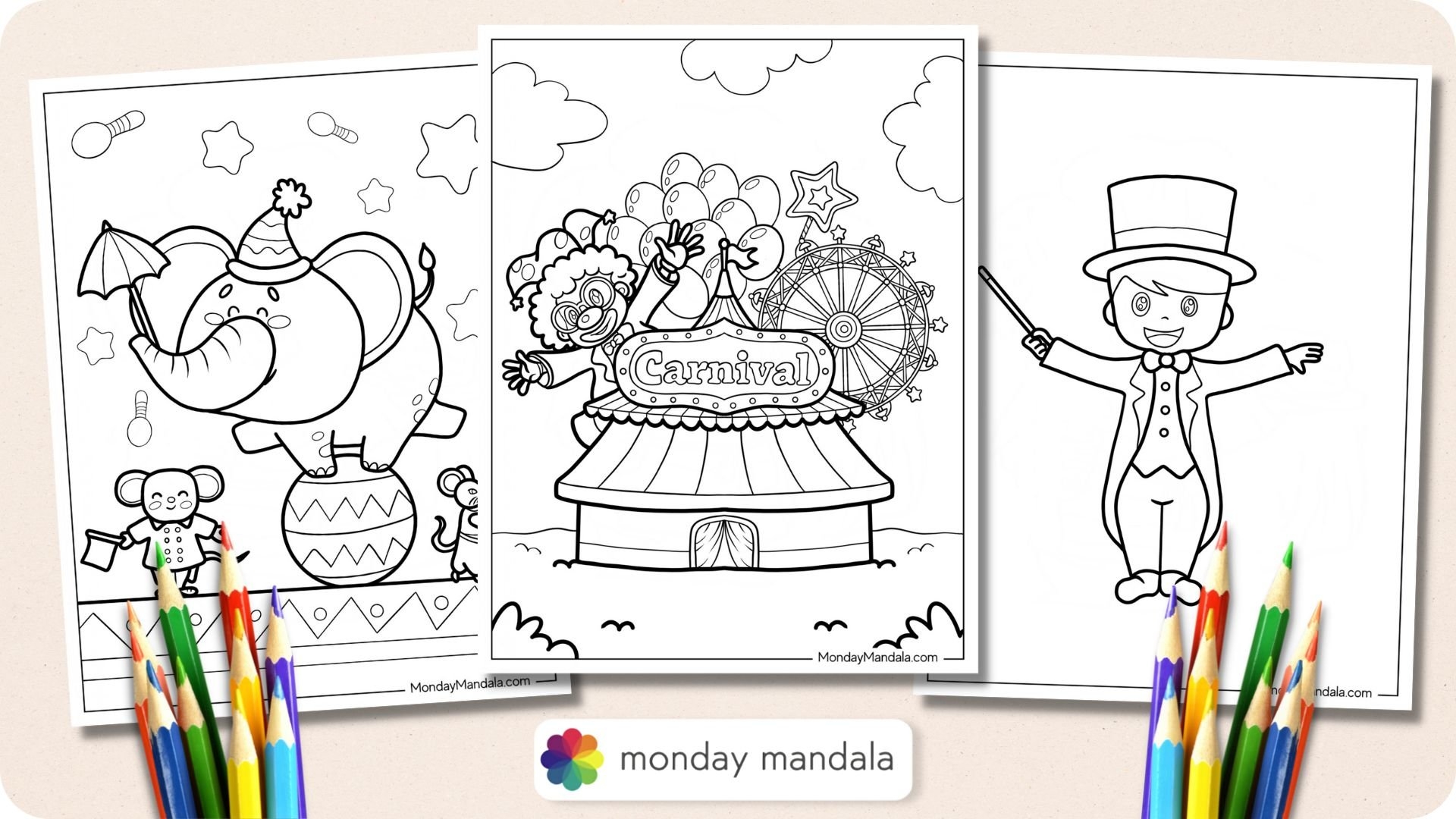 Free Circus Printables
