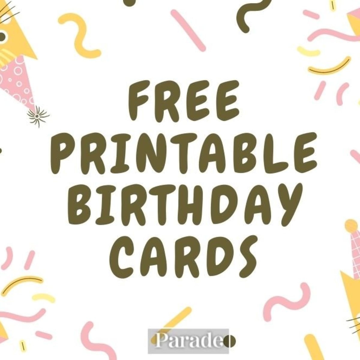 Free Printable Pug Birthday Cards