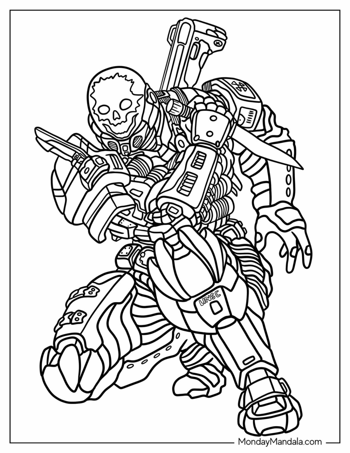 20 Halo Coloring Pages Free PDF Printables 