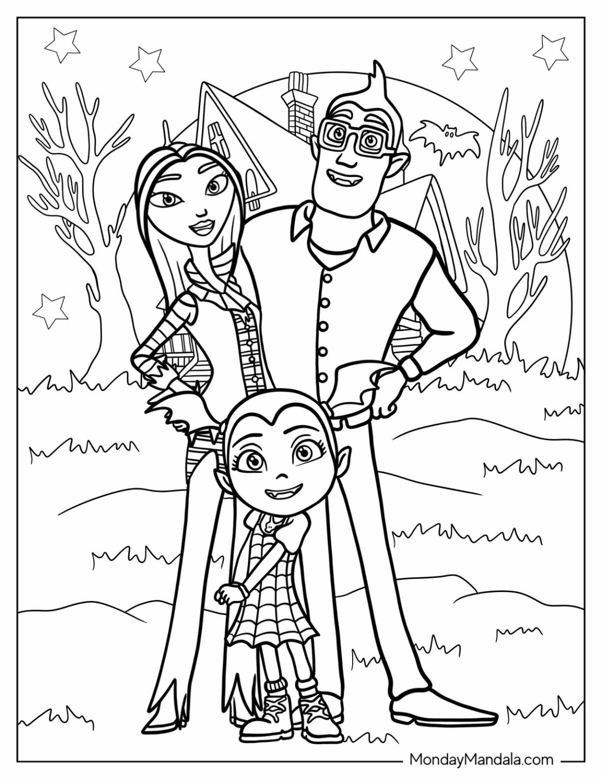 20 Vampirina Coloring Pages Free PDF Printables 
