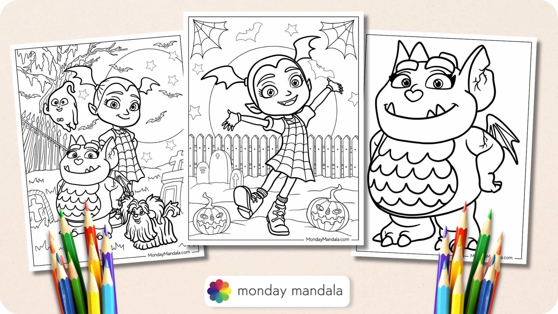 20 Vampirina Coloring Pages Free PDF Printables 
