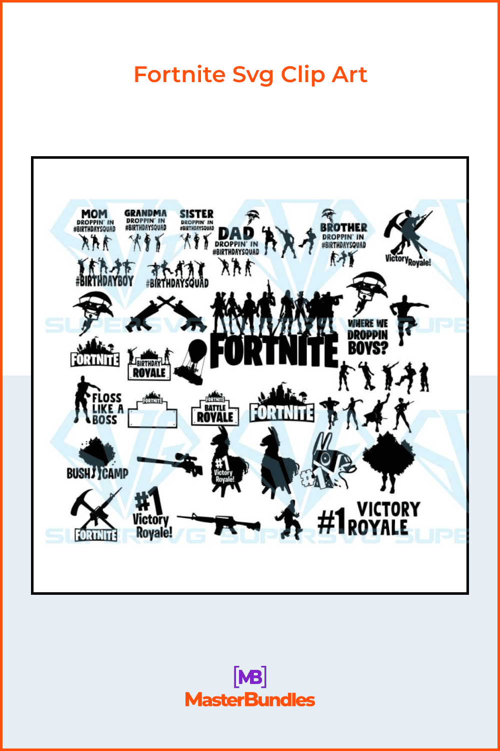 Printable Free Fortnite Clip Art