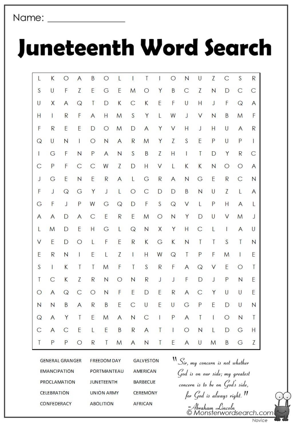 23 Juneteenth For Kids Activities And Free Printable Flag For Worksheets Library