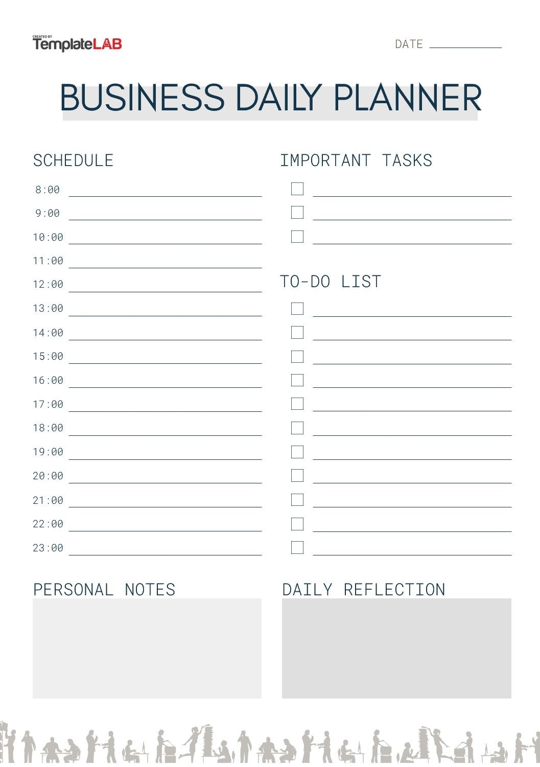 25 Printable Daily Planner Templates FREE In Word Excel PDF 
