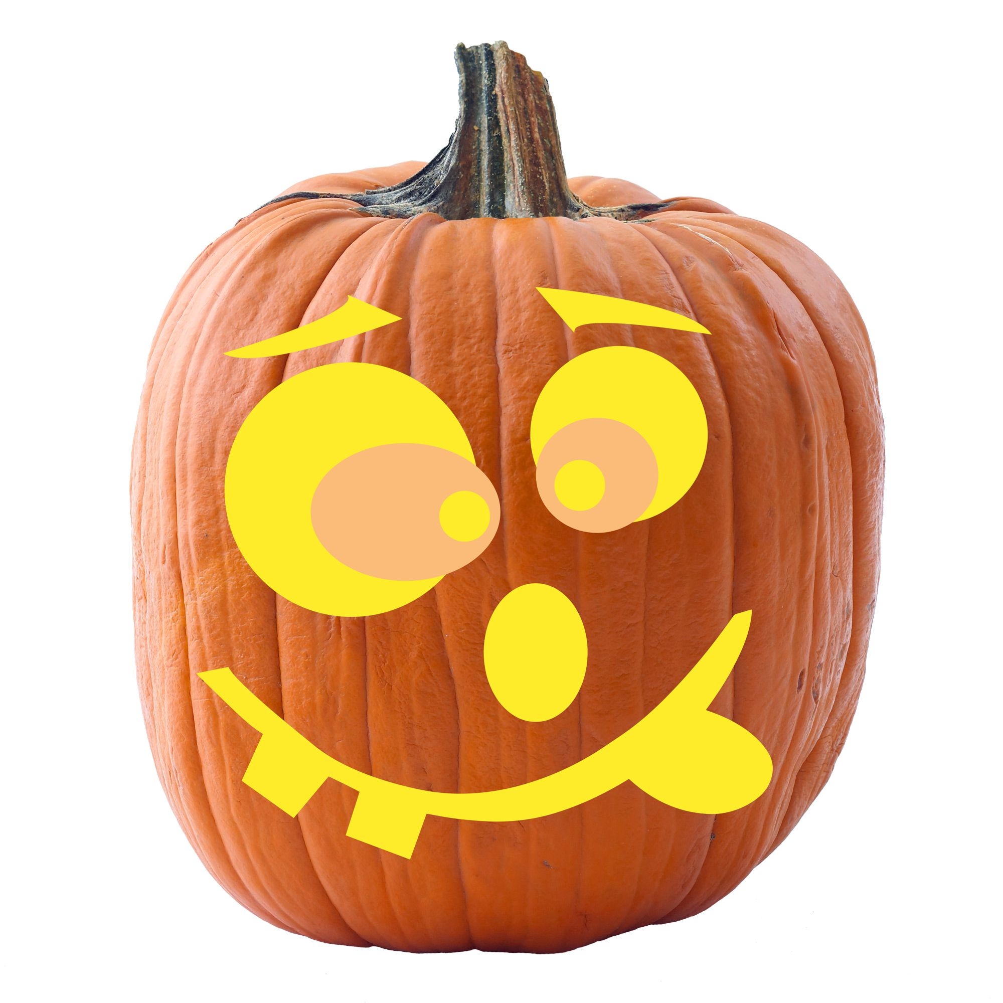26 Fun Jack o Lantern Faces To Stencil For Halloween