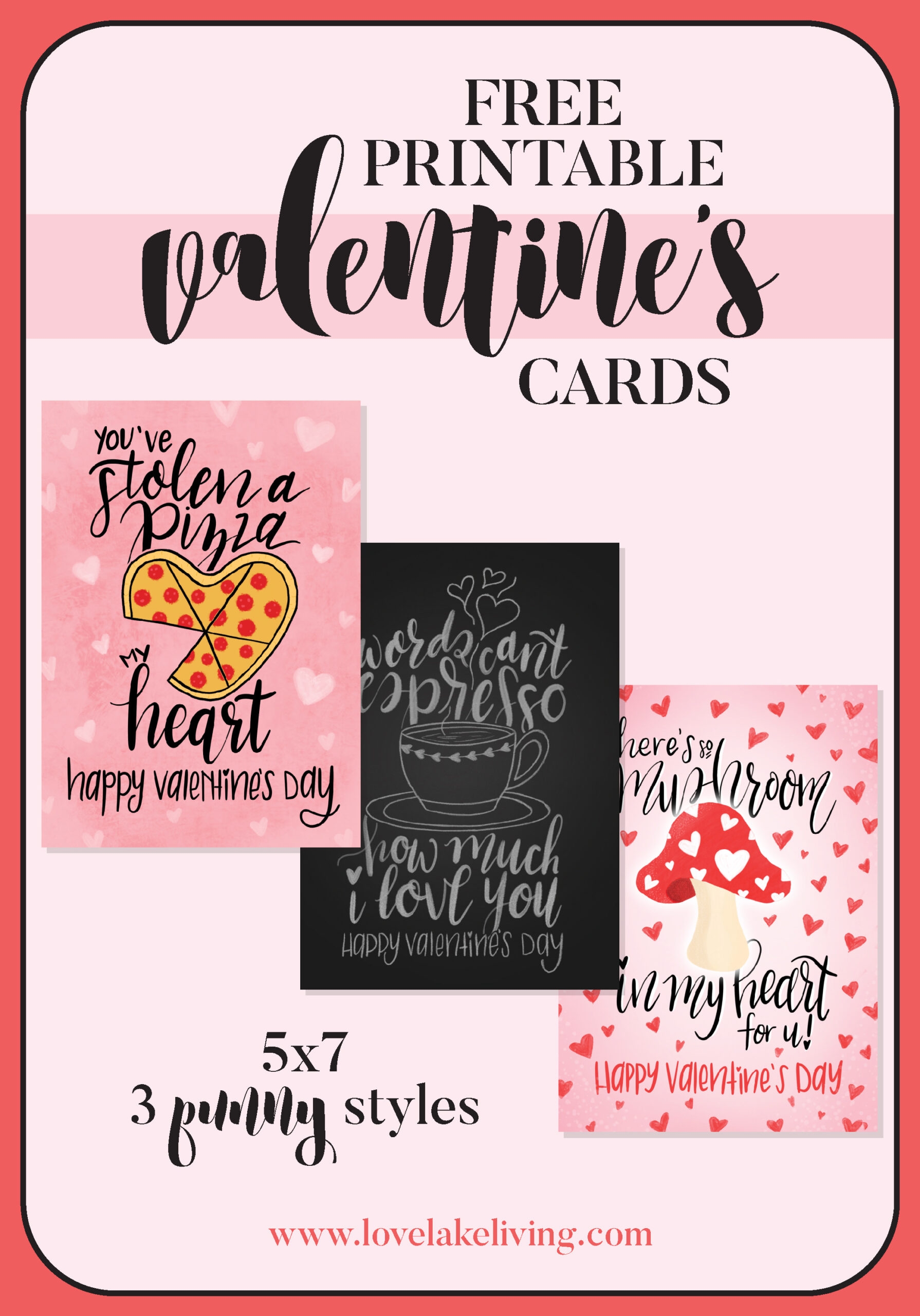 Free Printable Valentine Postcards