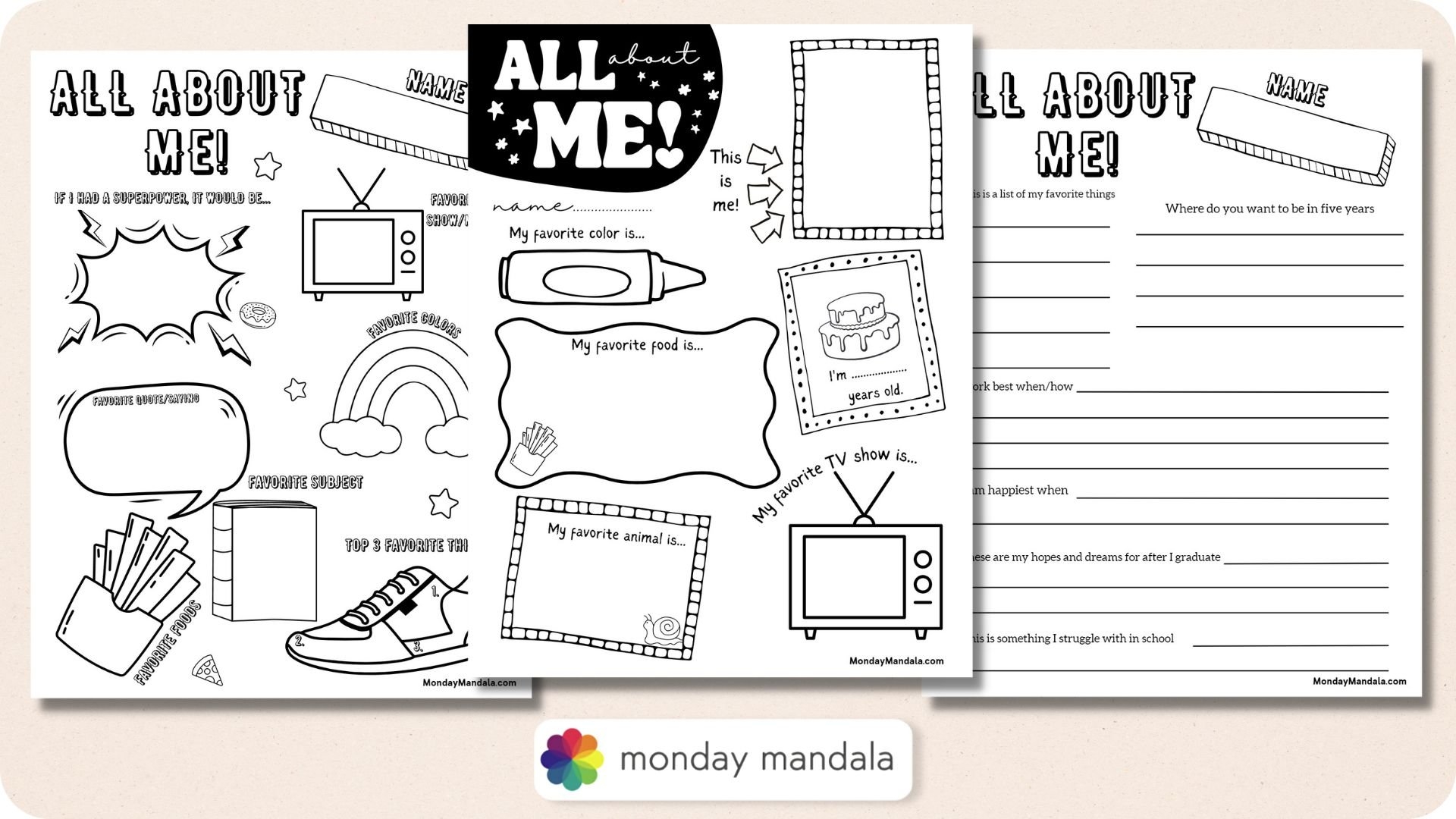 All Free Printables