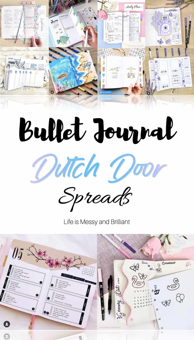 30 Amazing Bullet Journal Dutch Door Ideas