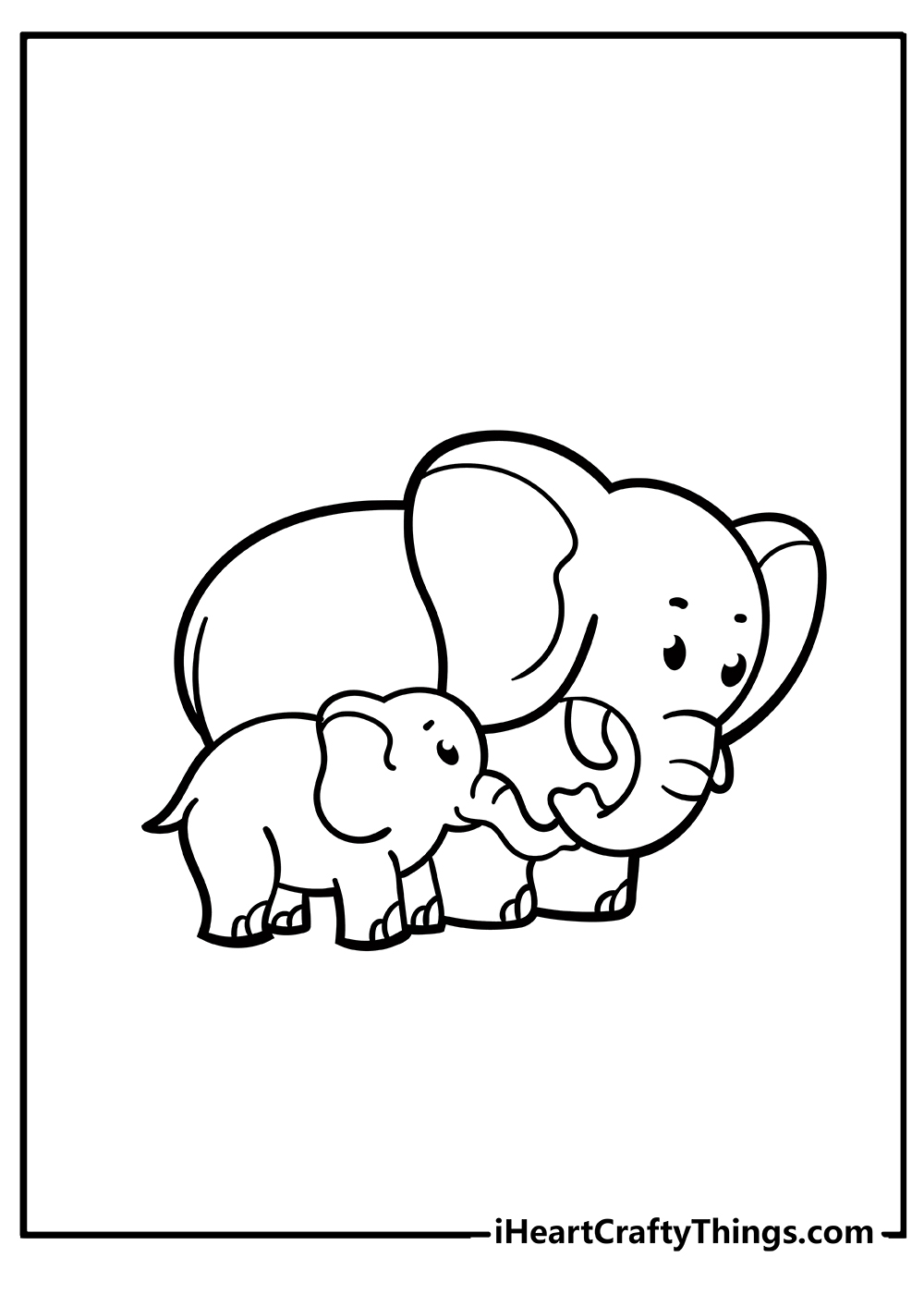 35 Elephant Coloring Pages 100 Free Printables 