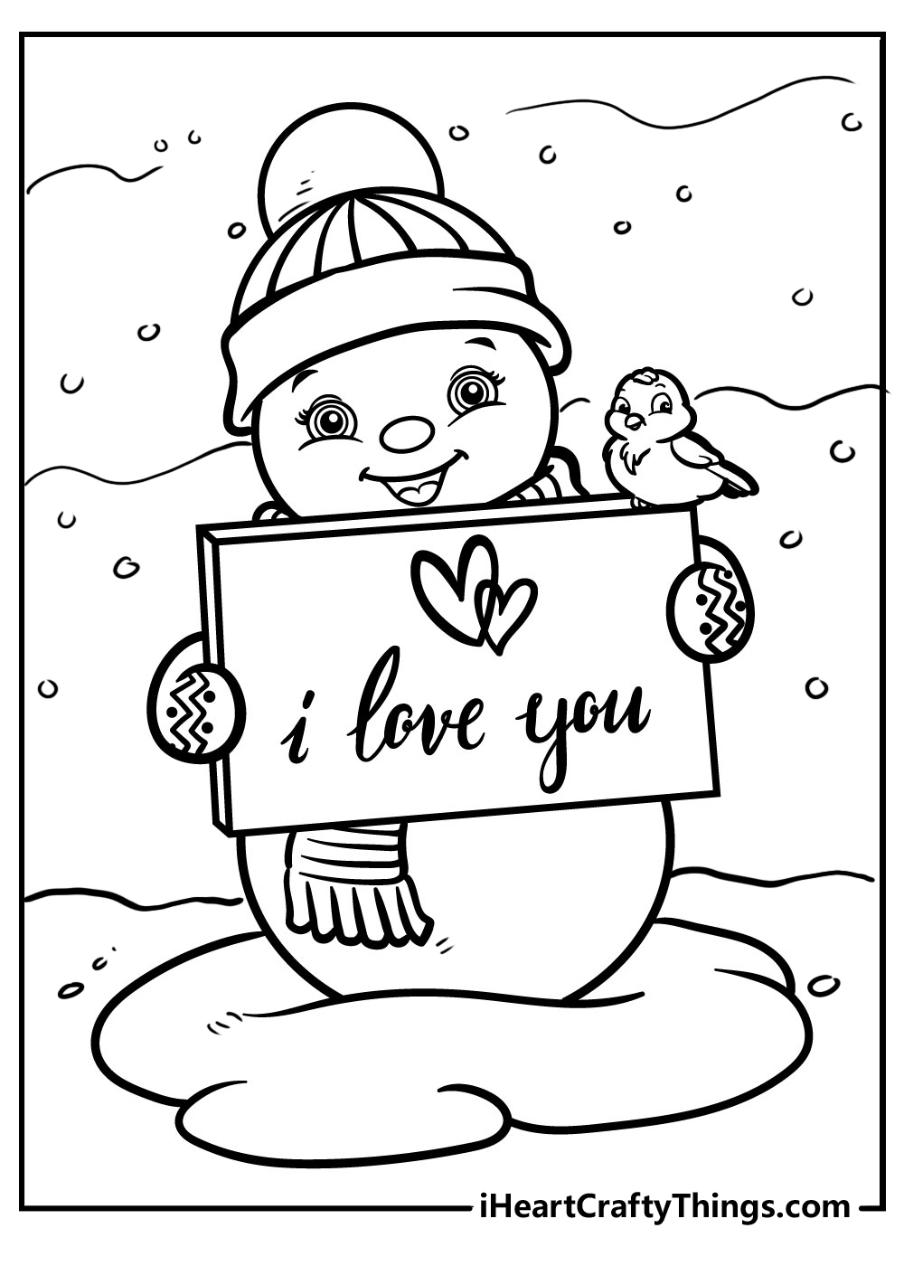 35 Snowman Coloring Pages 100 Free Printables 