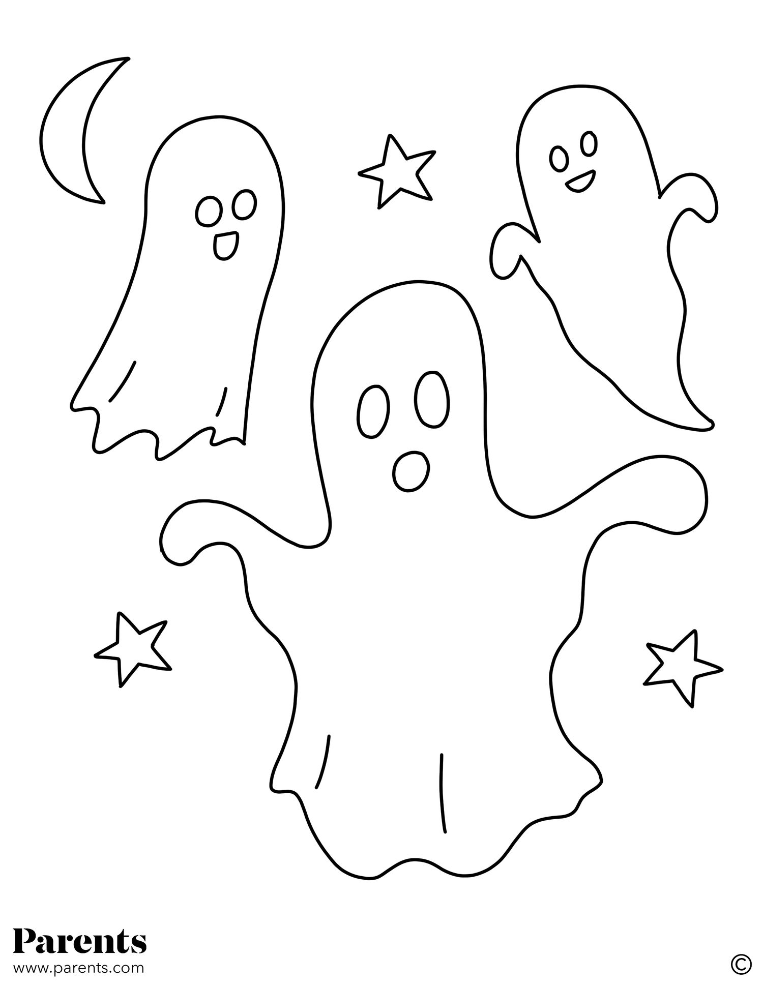 37 Free Printable Halloween Coloring Pages For Kids