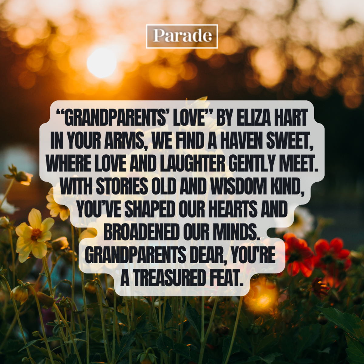 Free Printable Grandparents Day Poems