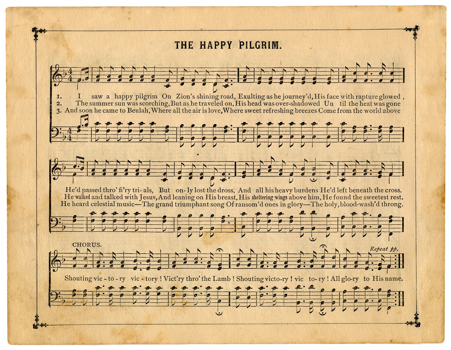 6 Thanksgiving Sheet Music The Graphics Fairy