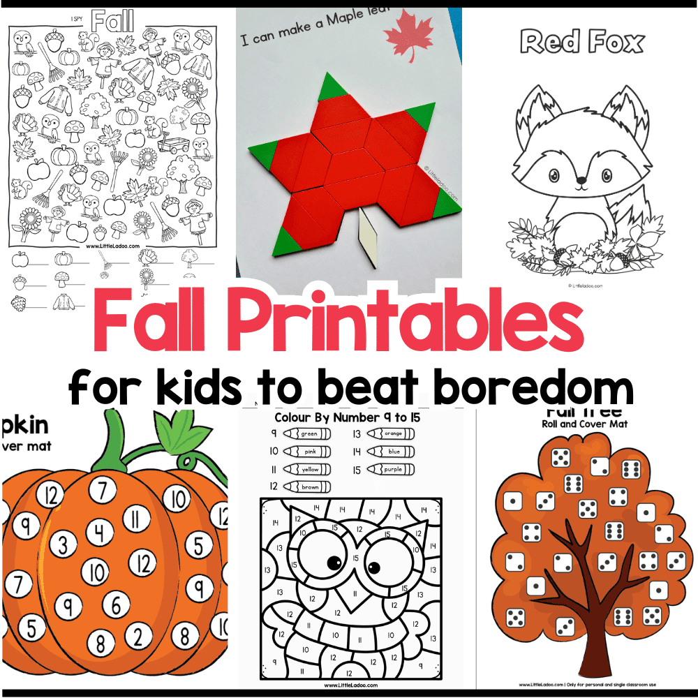 Free Fall Printables