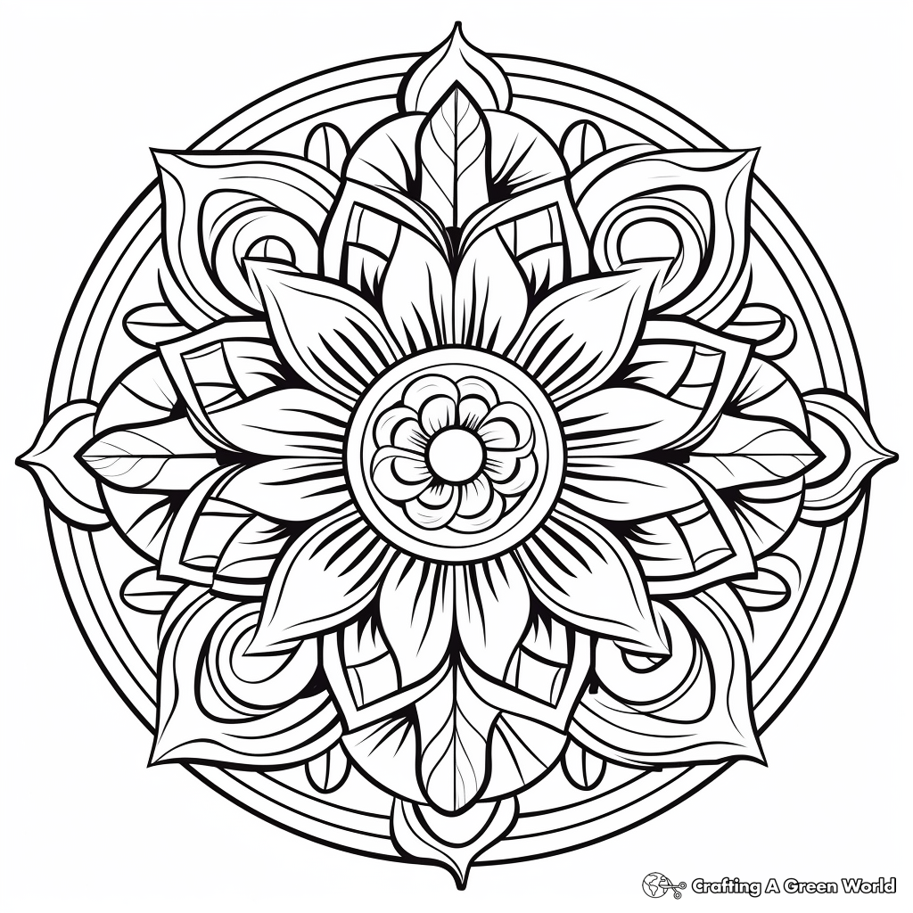 Advanced Adult Coloring Pages Free Printable 