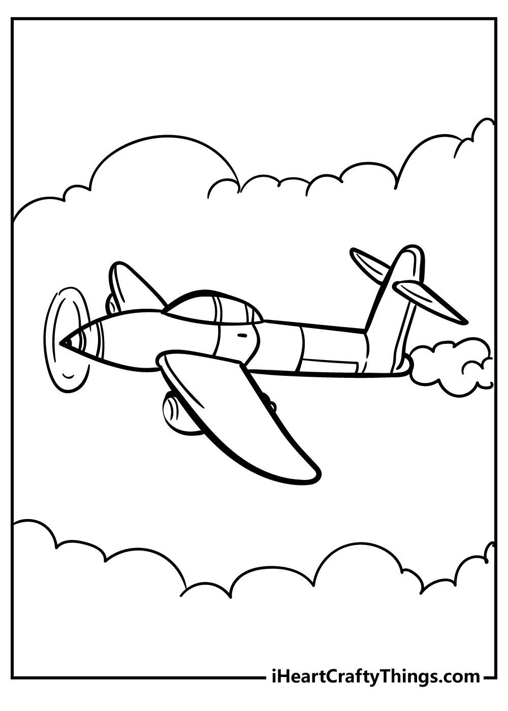 Airplane Coloring Pages 100 Free Printables 