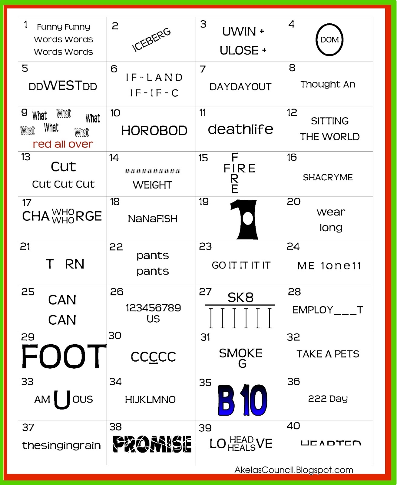 Brain Teasers Free Printable