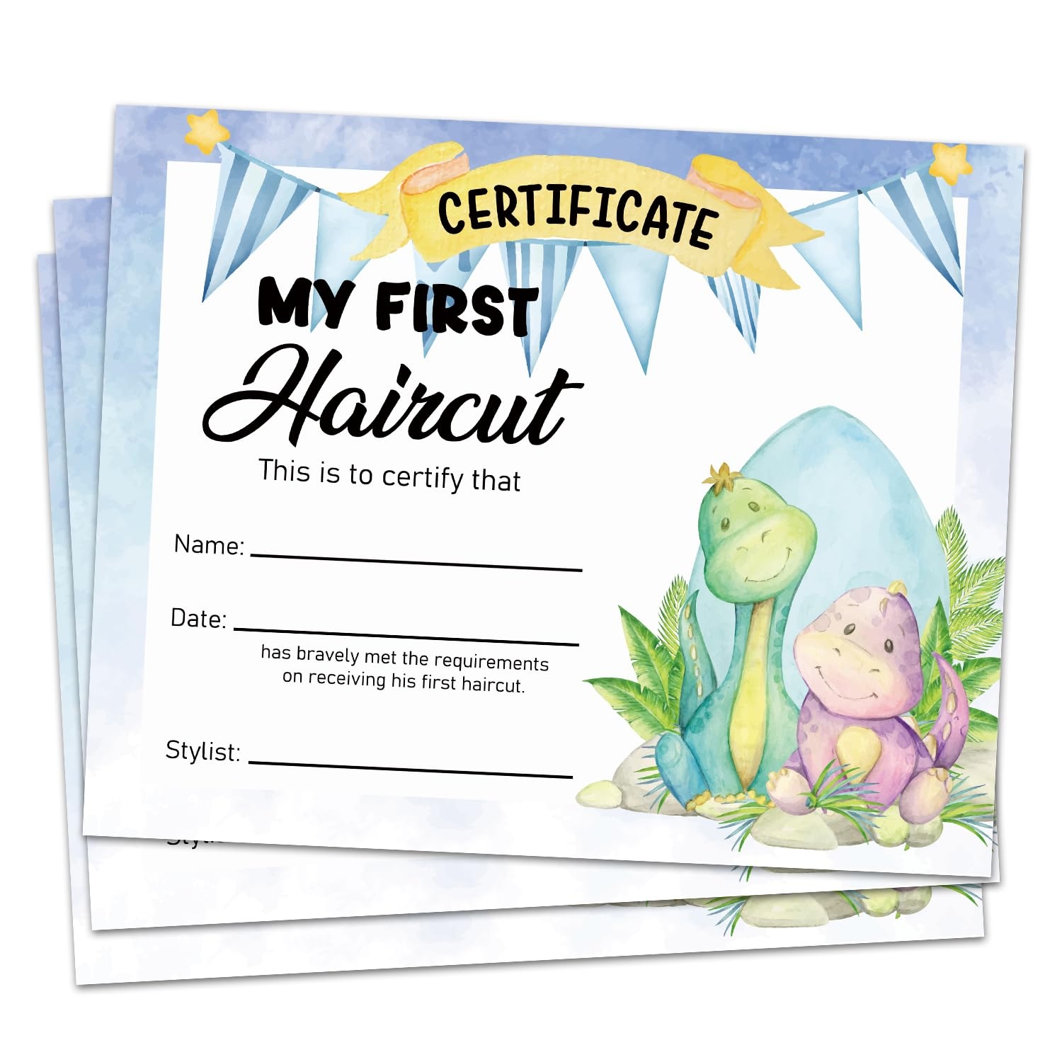 Amazon 25 My First Haircut Certificate For Kids Baby First Haircut Keepsake Certificate Milestone Marker First Haircut Award For Kids Baby Girl Baby Hair Salon 8 X10 Inches DH211 Office Products