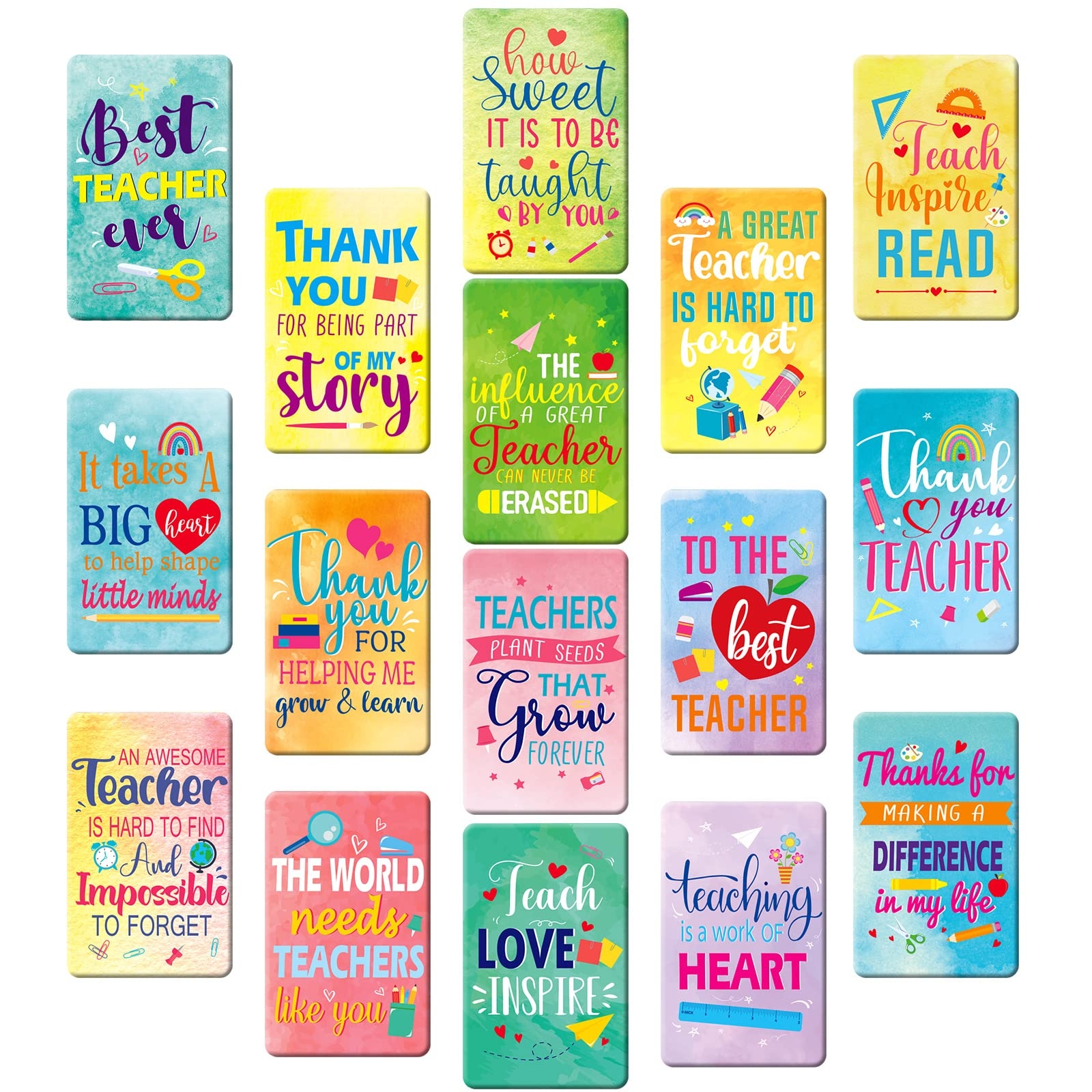 Free Printable Teacher Appreciation Bookmarks
