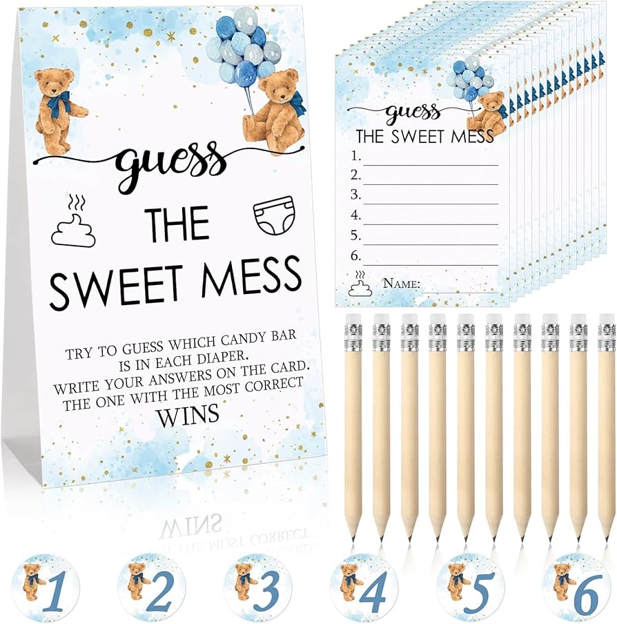 Free Printable Dirty Diaper Game