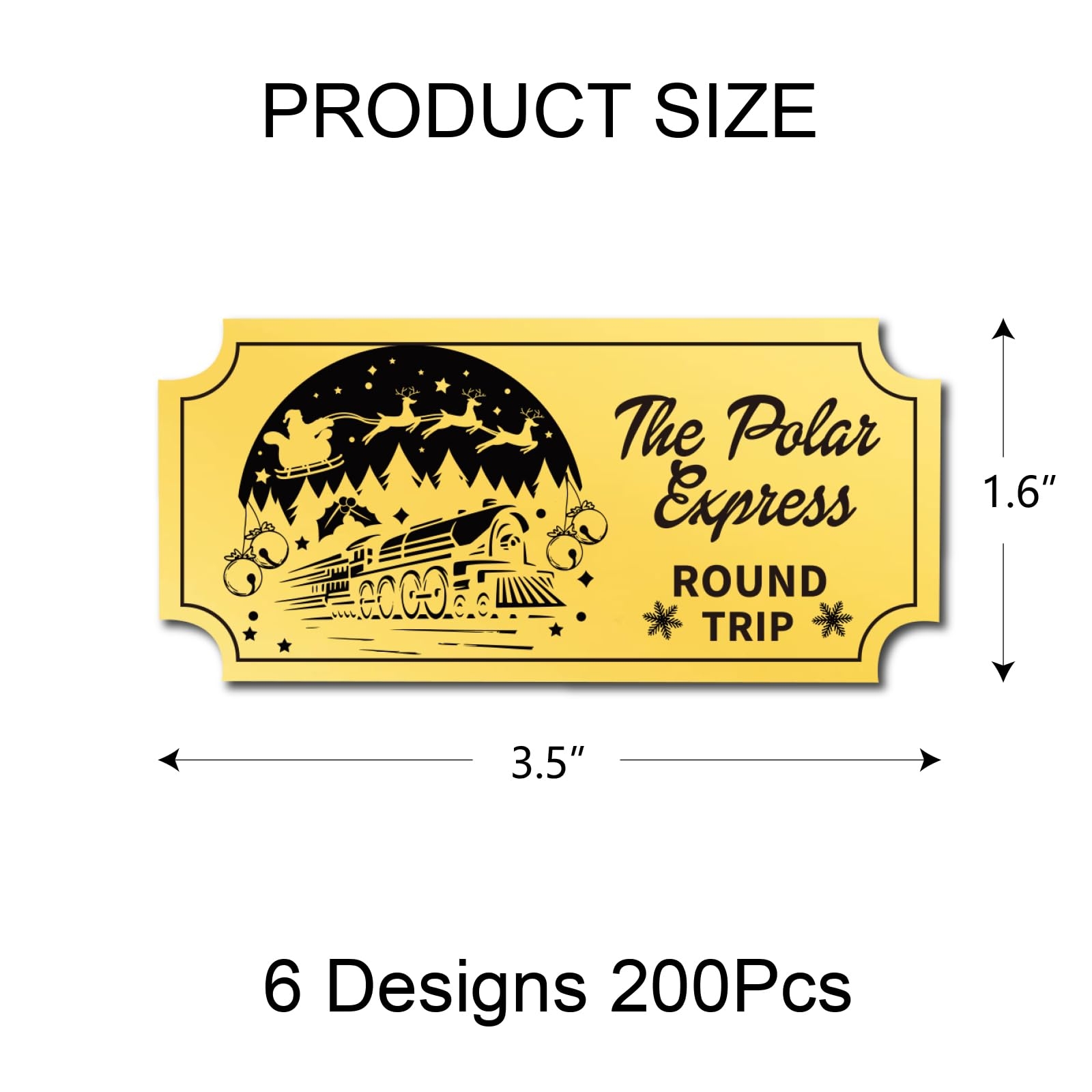 Polar Express Ticket Printable Free