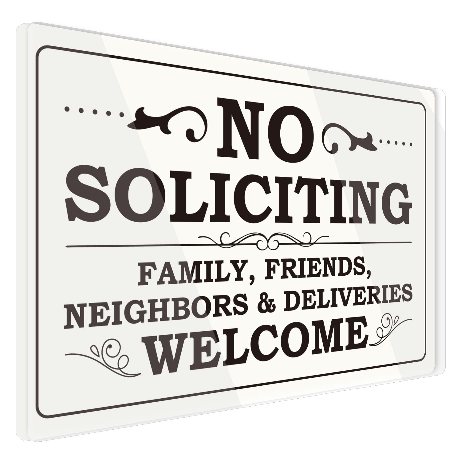 Amazon No Soliciting Sign For House No Soliciting Signs For Home Use For Office Or Business Front Door Warning Reminder Signs Apartment Porch Entrances Wall Decor Use 4 X 6 PZA10 