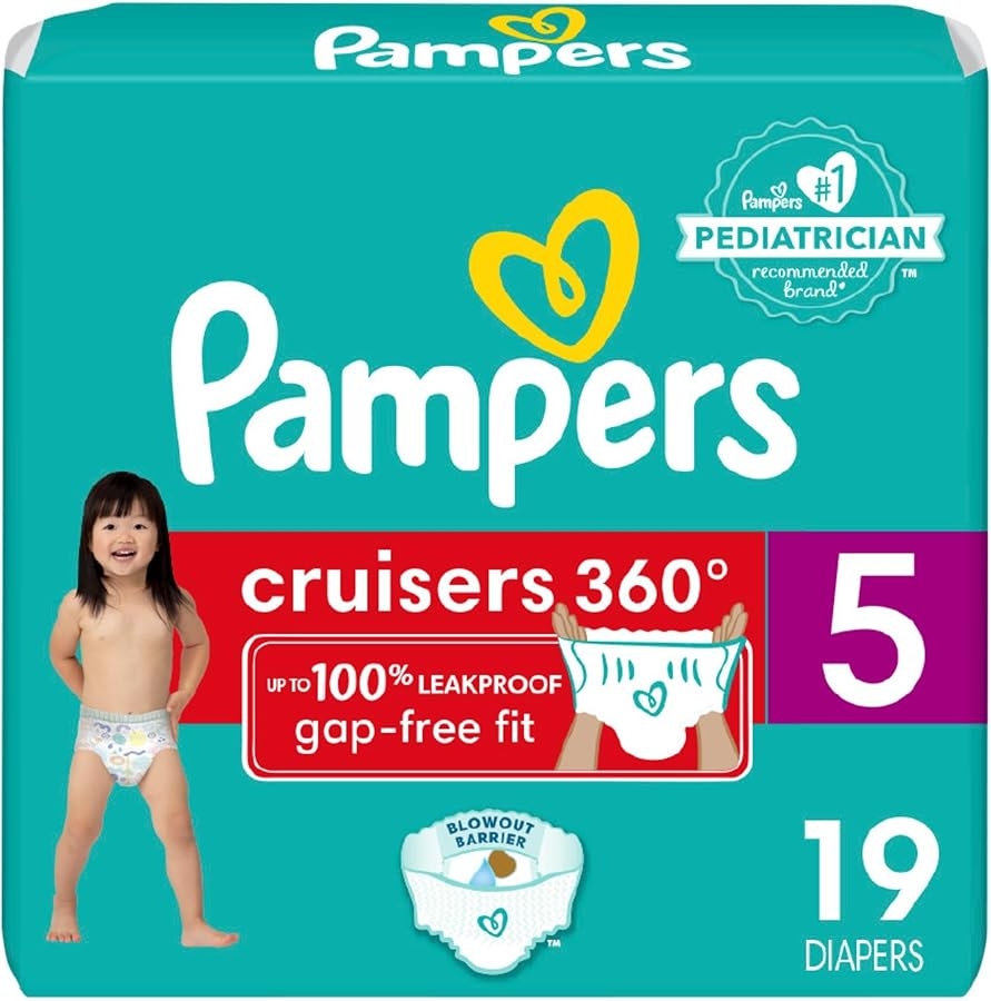 Amazon Pampers Cruisers 360 Diapers Size 7 70 Count Pull On Disposable Baby Diapers Gap Free Fit Clothing Shoes Jewelry