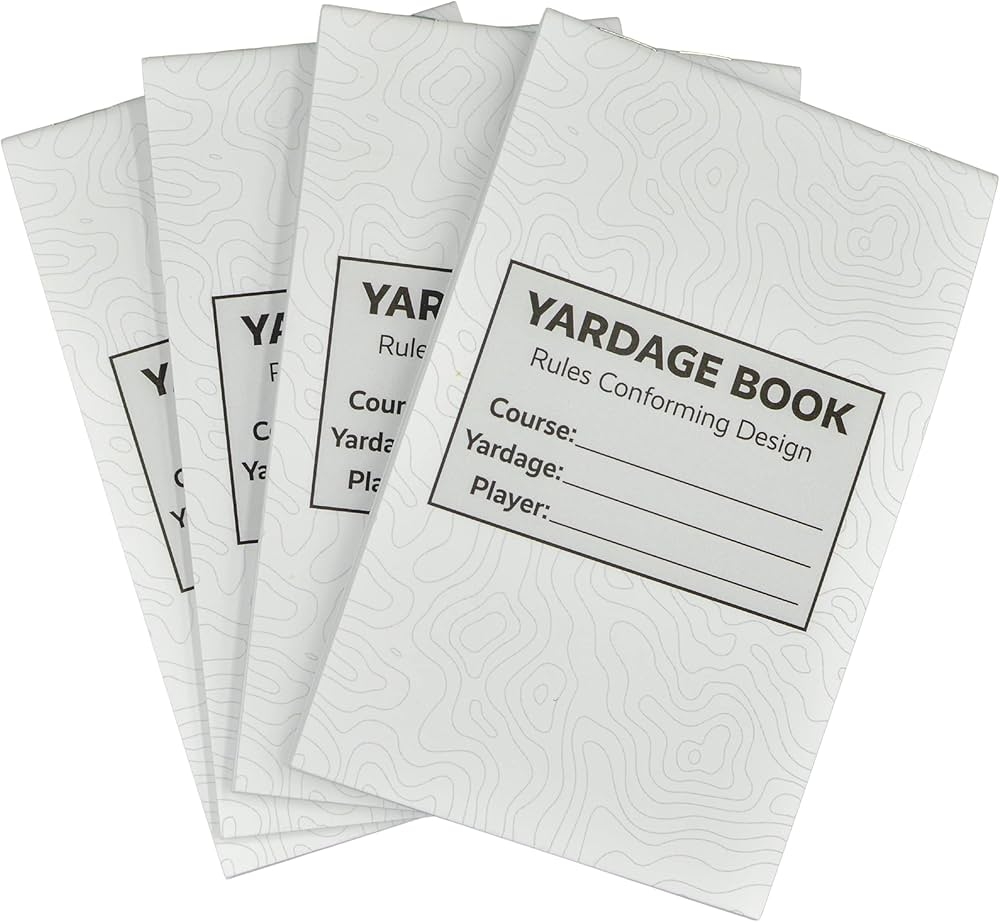 Free Printable Golf Yardage Books