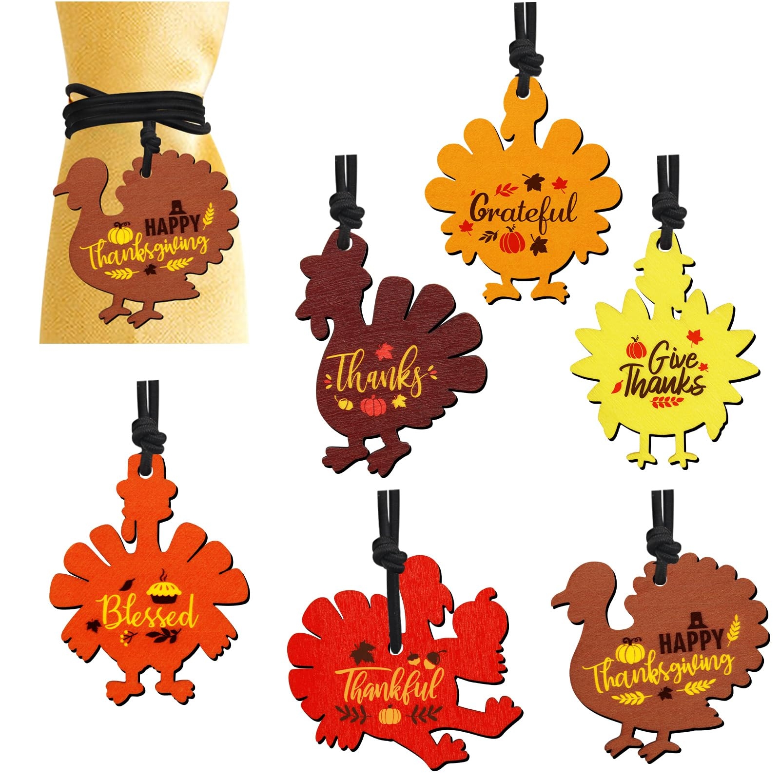 Free Printable Thanksgiving Napkin Rings