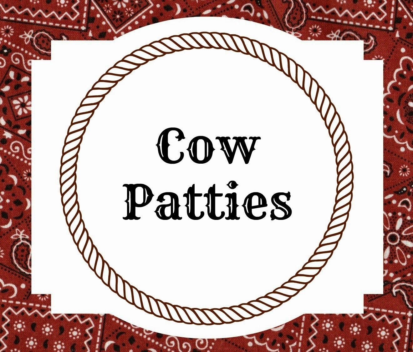Apples To Applique Western Party Food Labels Free Printables 