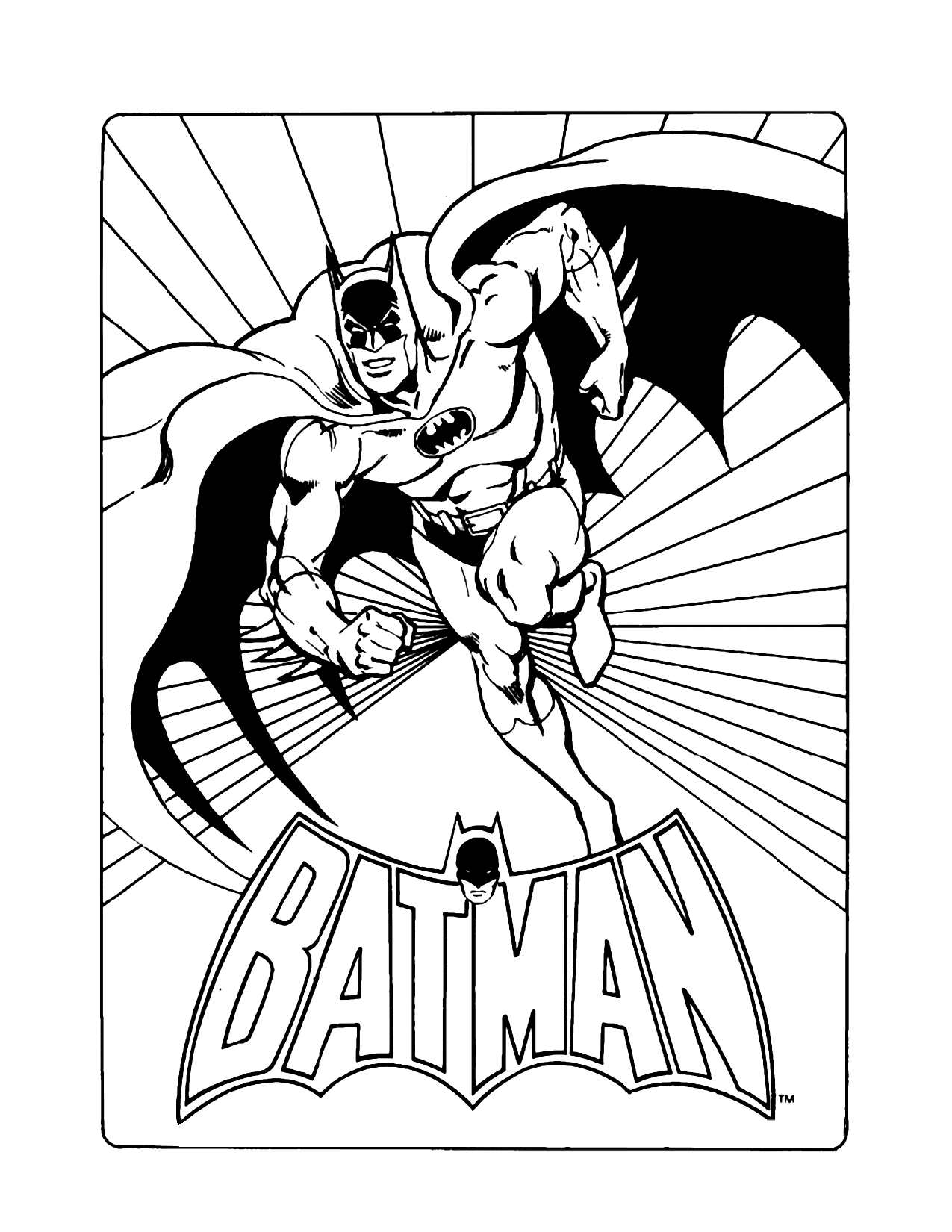 Batman Coloring Pages Printable Coloring Pages