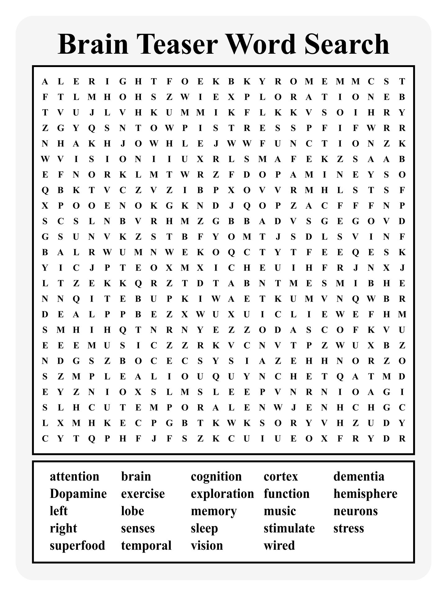 Brain Teasers Printables Free