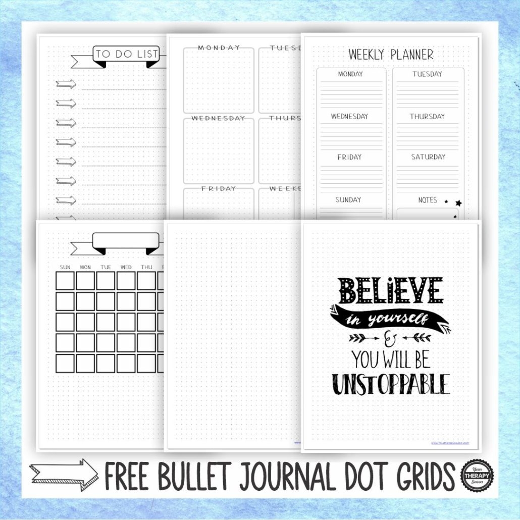 Free Journal Printables