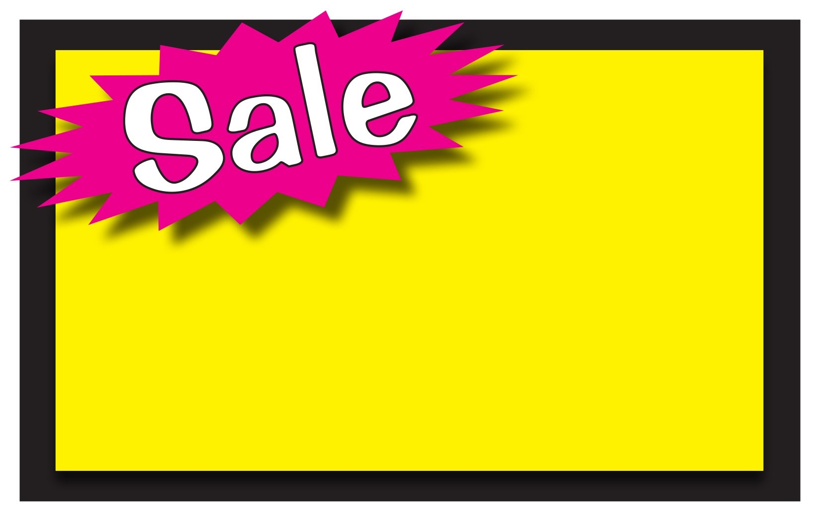 Printable Clearance Sale Signs Free