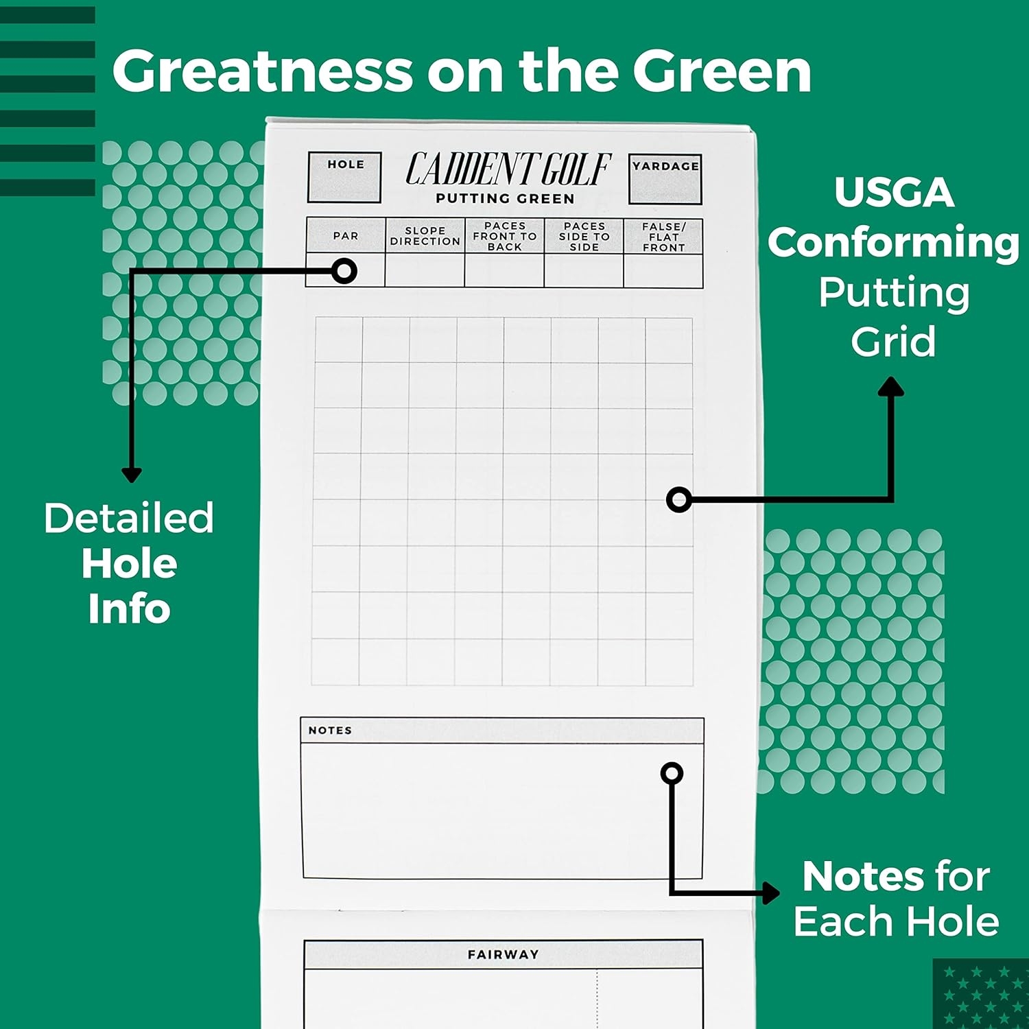 CADDENT Golf Yardage Book Golf Journal With Club UK Ubuy Worksheets Library