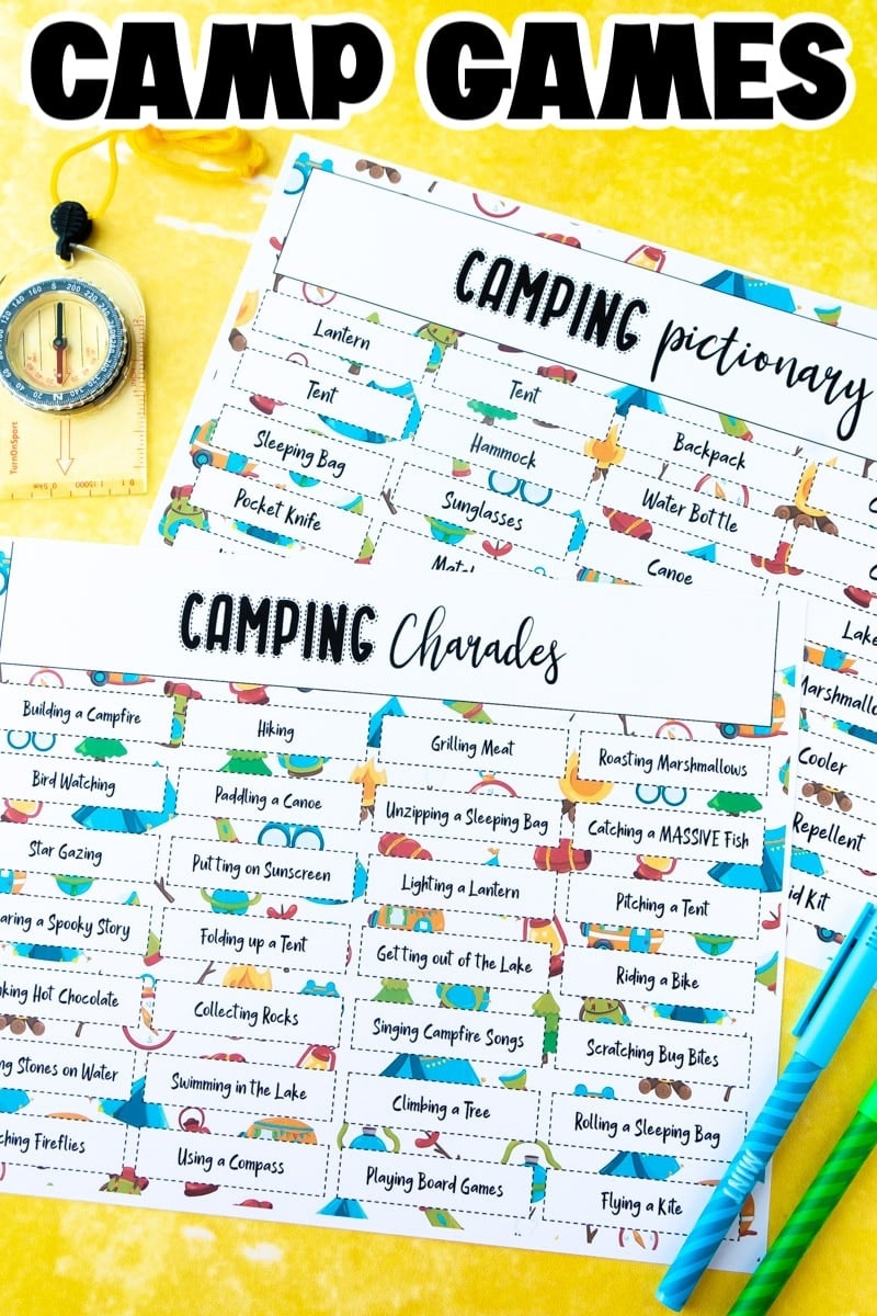 Free Printable Pictionary Word List