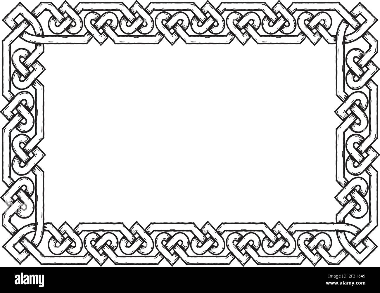 Celtic Border Hi res Stock Photography And Images Alamy