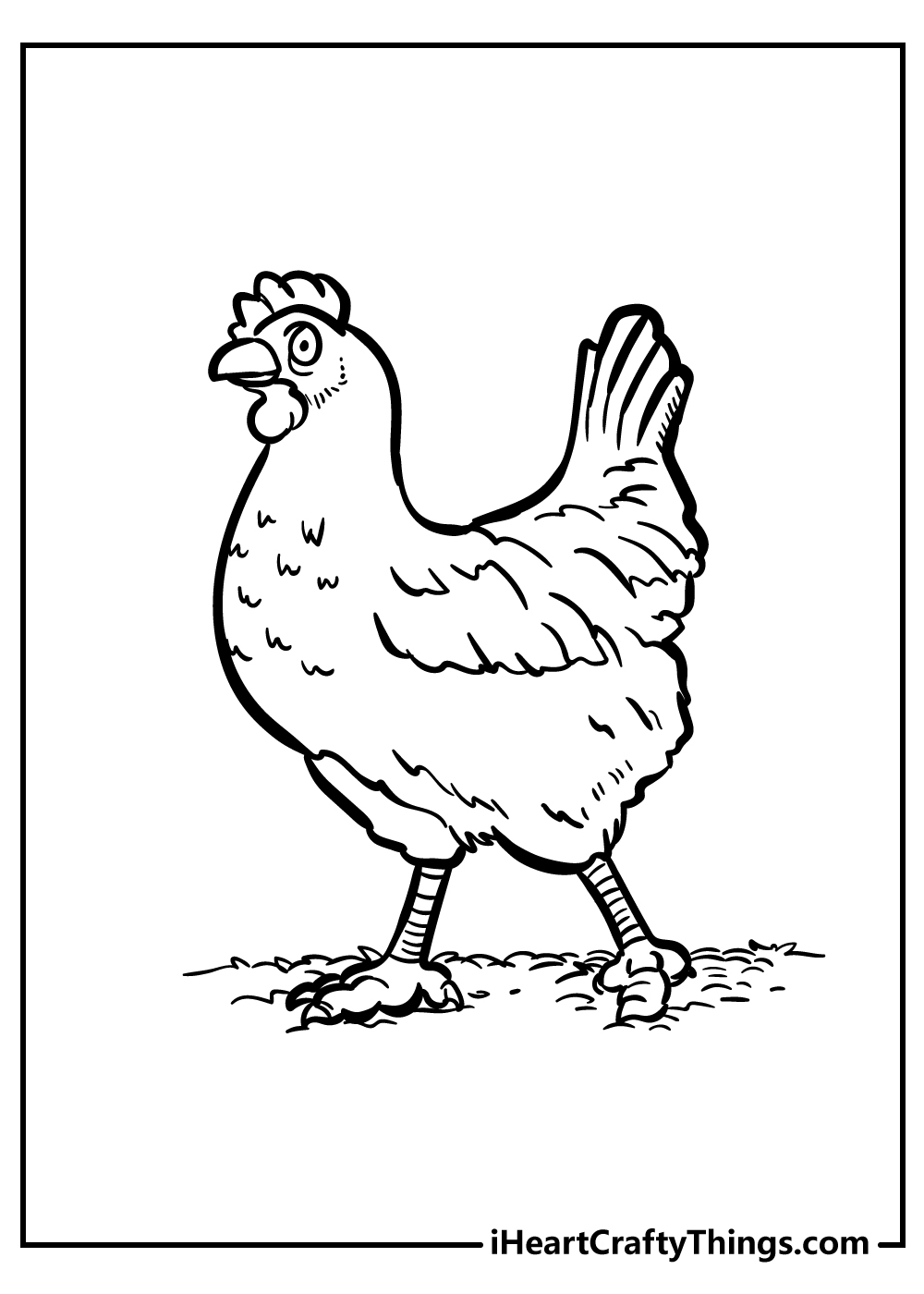 Chicken Coloring Pages 100 Free Printables 