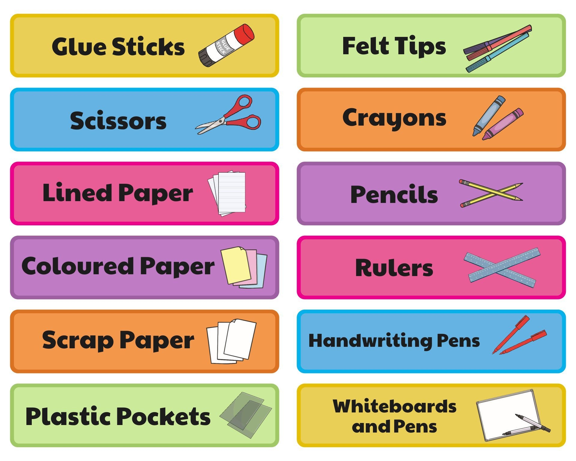 Classroom Labels 10 Free PDF Printables Printablee