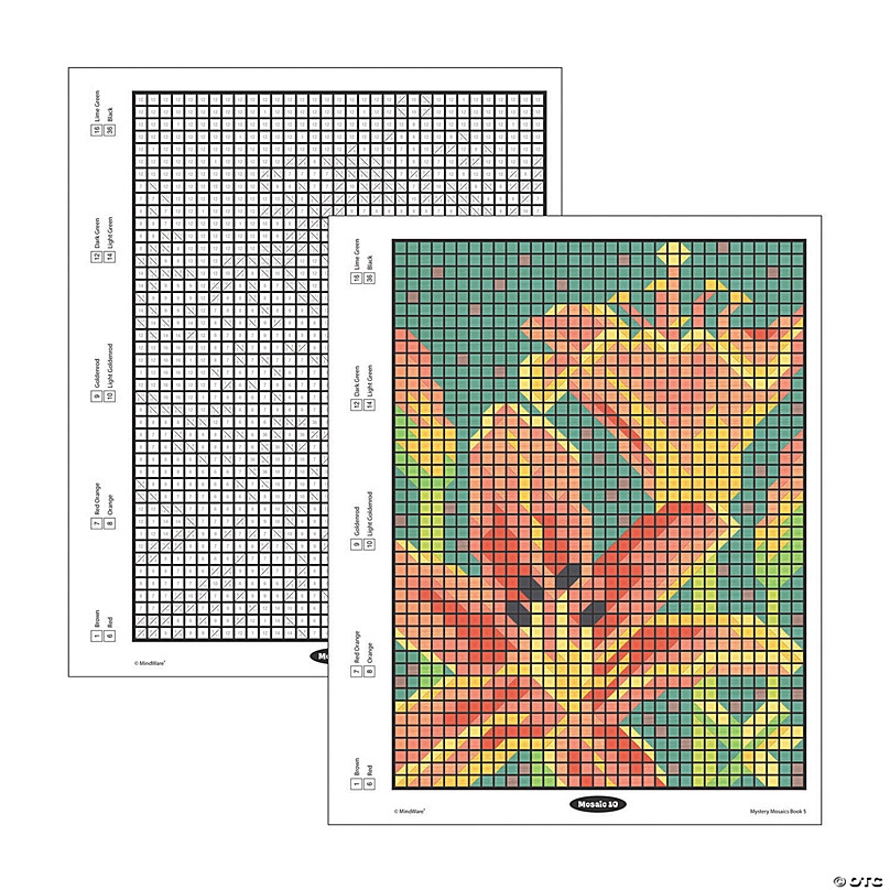 Mystery Mosaics Free Printables