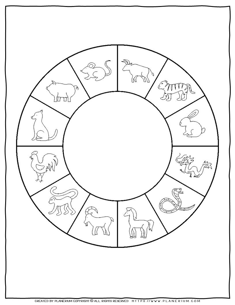 Colorful Zodiac Journey Free Coloring Page Explore Tradition And Creativity