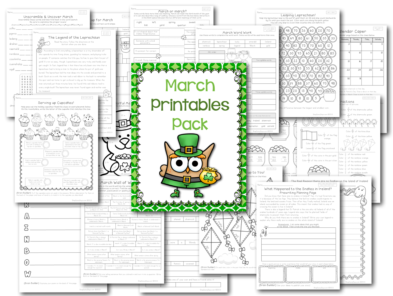 Common Core Free Printable Worksheets